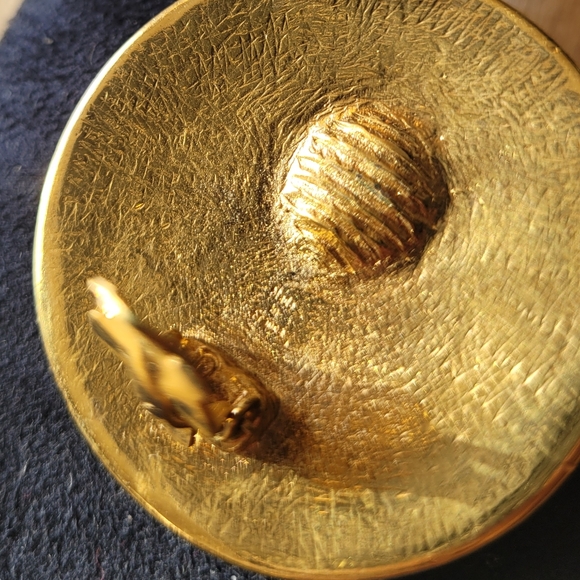 Yves Saint Laurent YSL Extra Large Earrings - Picture 4 of 5